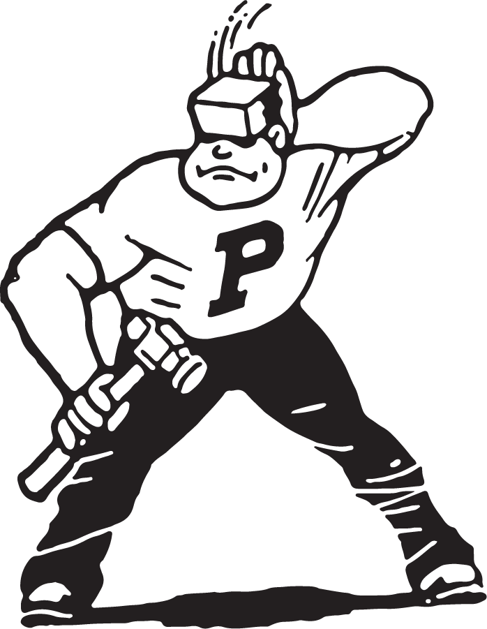 Purdue Boilermakers 1970-1980 Primary Logo diy DTF decal sticker